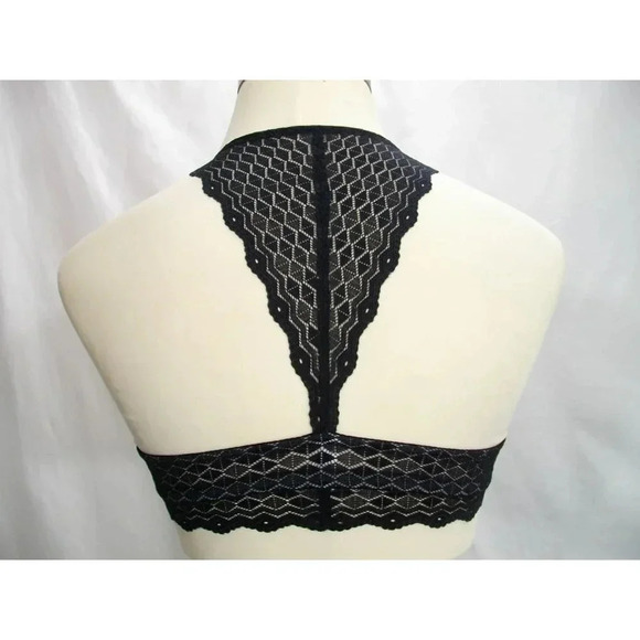 MEDIUM b.tempt'd 910238 by Wacoal Love Triangle Lace‎ Bralette Black NWT - Picture 6 of 6